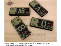 Zeon Blood Type PVC Patch A+