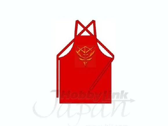 Zeon Emblem Apron Red Free Size