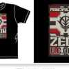 Zeon Flag T-Shirt Black M