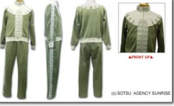 Zeon Jersey Suit Moss Green L