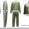 Zeon Jersey Suit Moss Green M