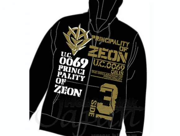 Zeon Military Zip-Up Parka Black M