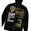 Zeon Military Zip-Up Parka Black L