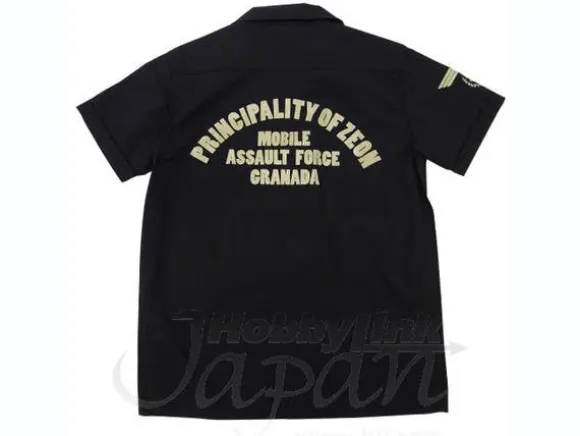Zeon Mobile Assault Force Work Shirt Black L