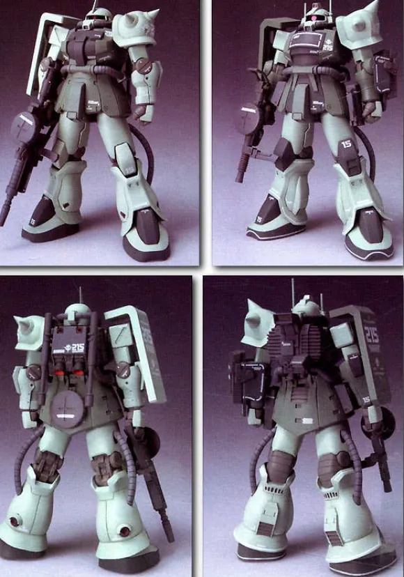 Zeonography 3005b Zaku II F2 Green