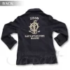 Zeon Pea Coat Marine Navy L