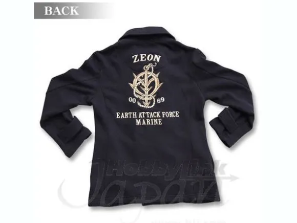 Zeon Pea Coat Marine Navy M