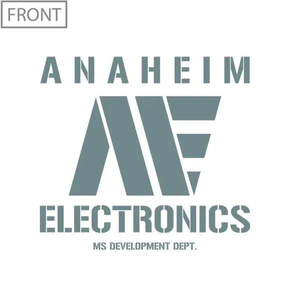 Zeta Gundam: Anaheim Electronics Heavy Weight T-shirt WHITE M
