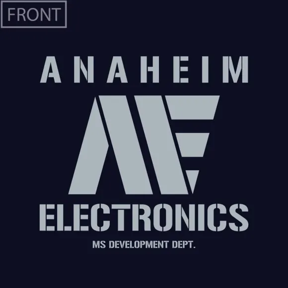 Zeta Gundam: Anaheim Electronics Heavy Weight T-shirt NAVY L