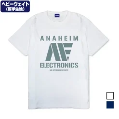 Zeta Gundam: Anaheim Electronics Heavy Weight T-shirt WHITE S