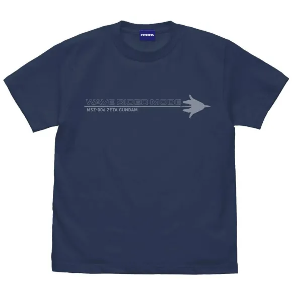 Zeta Gundam: Drawing Wave Rider T-shirt SLATE S